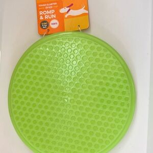 Green Romp & Run Dog Toy